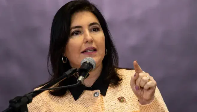 Simone Tebet diz que subirá em palanque de Ricardo Nunes quando Jair Bolsonaro não estiver