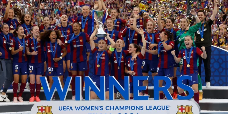 Barcelona Femenil conquista su tercera Champions League | Video