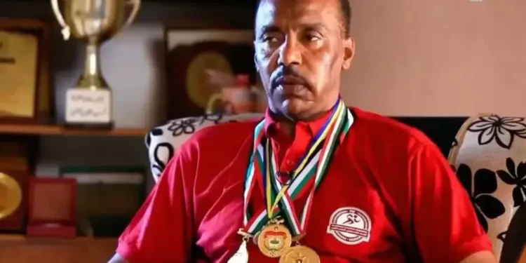 Réquiem por un atleta palestino de fondo