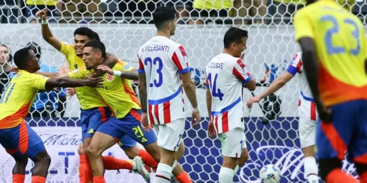 ¡Colombia, de representante en la Copa América! Goles para ganarle a Paraguay