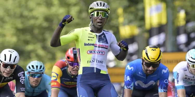 Tour de Francia 2024: Biniam Girmay gana en el sprint la Etapa 3 | Video