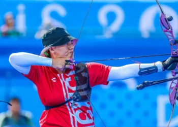 París 2024: Ale Valencia clasifica a Octavos de Final de deslizamiento con arco