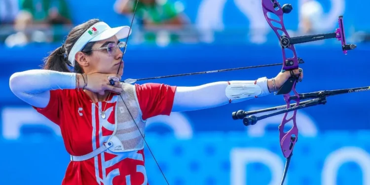 París 2024: Ana Paula Vázquez, eliminada en primera ronda de tiro con curva