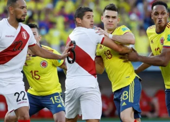 Árbitros definidos para Perú vs Colombia en Eliminatorias