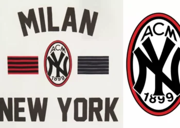 NY Yankees y AC Milan fusionan sus logos en nueva colaboración