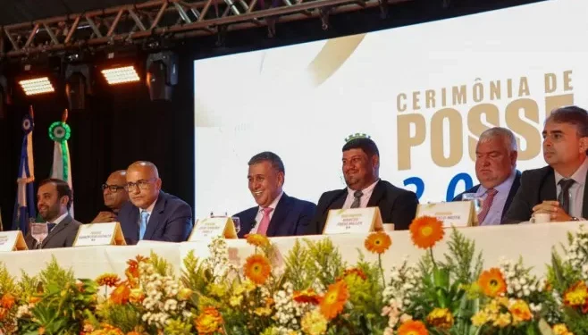 Nova gestão com posse de Ramon Gidalte e Marquinhos da vaquilla Mecânica