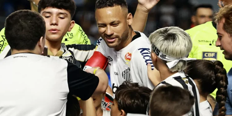 Así fue el golazo olímpico de Neymar Jr | Video