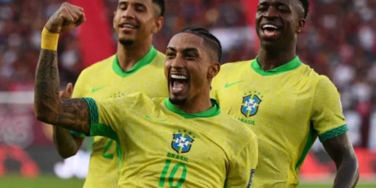 Raphinha advirtió a Argentina: ‘a darles una paliza, que se jodan’