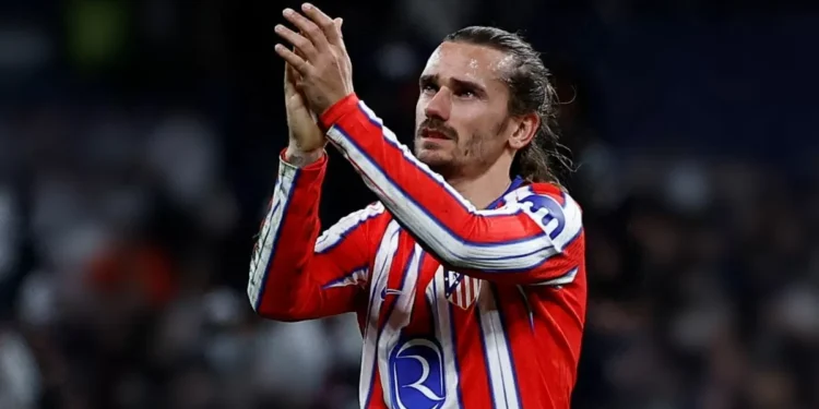 Griezmann, el jugador forastero con más partidos en la historia de LaLiga