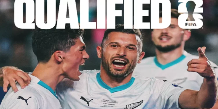 Nueva Zelanda es el segundo equipo calificado al Mundial 2026 | Video