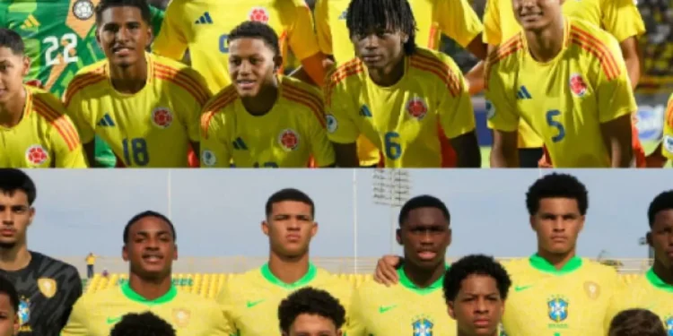 Colombia vs Brasil: ¿Cuándo es la final del Sudamericano Sub-17?