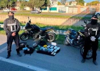 Secuestran cocaína valuada en éter millón de dólares en la Circunvalación: hay dos detenidos