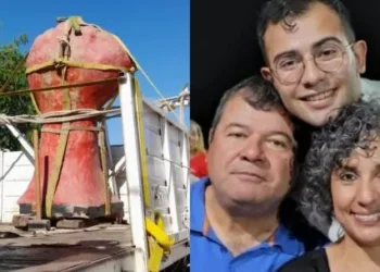 casualidad Cecilia Strzyzowski: removieron el “puño rojo” del barrio Emerenciano, que pasará a llamarse Papa Francisco