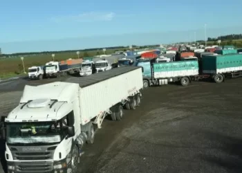 Chubut quiere cobrar una tasa por el angostura de cargas chilenas y generó críticas de los camioneros del país vecino