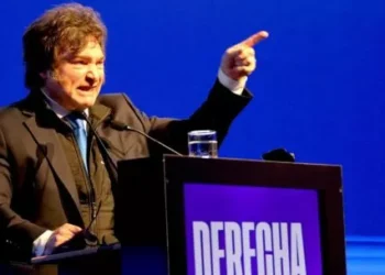 Javier Milei hizo sus primera declaraciones tras el veto a jubilados en el acontecimiento de la Fundación Faro