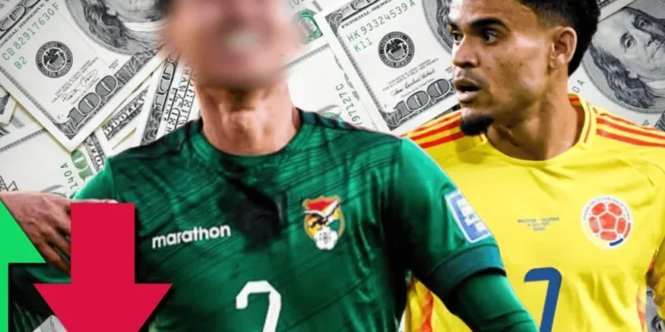 Luis Díaz vale 70M y este es el precio de risa del más valioso de Bolivia