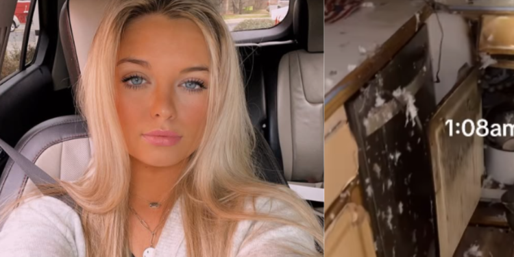 Video | muchacha calentó brownies en el microondas y provocó un incendio en su casa: ‘Fue la noche más aterradora de mi vida’