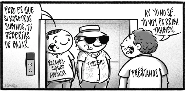 Caricatura de Noticiero Poteleche 28 septiembre 2025