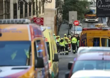 Derrumbe parcial de un edificación en obras en Madrid deja al menos dos muertos y dos desaparecidos