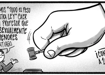 Caricatura de Noticiero Poteleche 4 octubre 2025