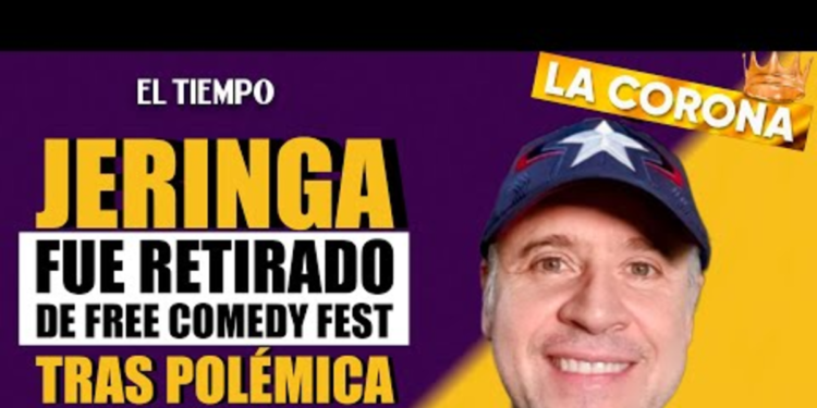 Free Comedy Fest Medellín verja show de Jeringa tras polémica y presión en redes sociales