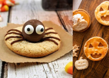 Galletas de araña para Halloween, vea esta y otras recetas divertidas