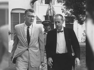 El embajador Tap Bennett en Santo Domingo