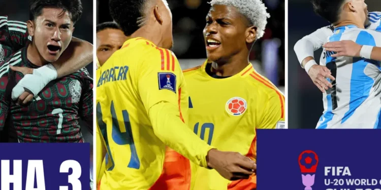 Mundial Sub-20: día y hora de todos los partidos de la aniversario 3