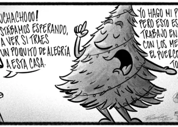 Caricatura de Noticiero Poteleche 16 octubre 2025