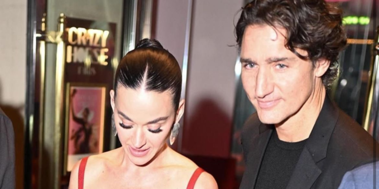 Katy Perry y Justin Trudeau confirman su tonada: figuraí fue su primera aparición en público durante la celebración de cumpleaños de la cantante en París