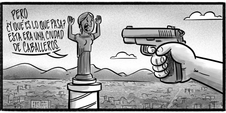 Caricatura de Noticiero Poteleche 8 octubre 2025