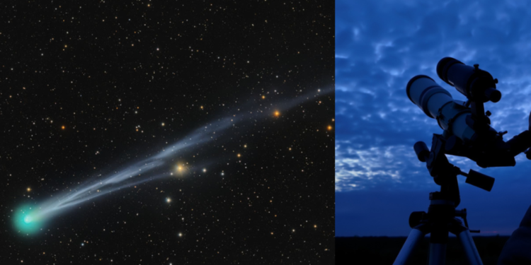 Cometa Lemmon: la guía para ver el espectáculo que ocurre cada 1.350 años a simple presencia