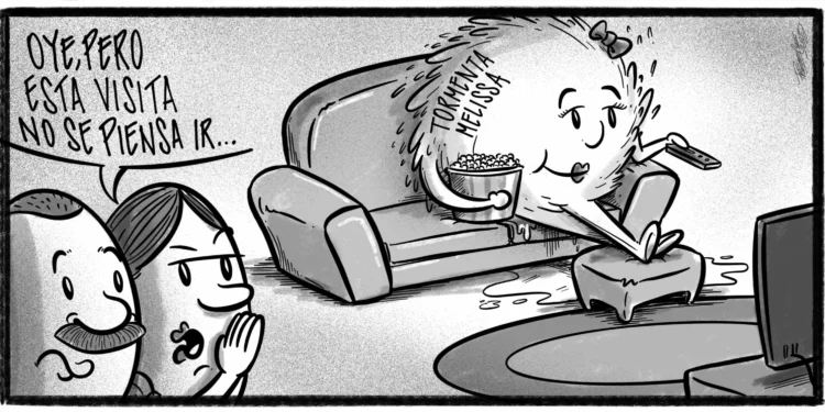 Caricatura de Noticiero Poteleche 22 octubre 2025