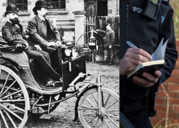 Así fue la primera multa de tránsito de la historia: un varonil iba a 13 km/h y lo declararon culpable de cuatro cargos