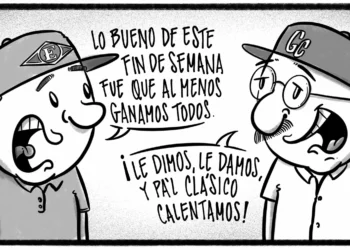 Caricatura de Noticiero Poteleche 16 noviembre 2025