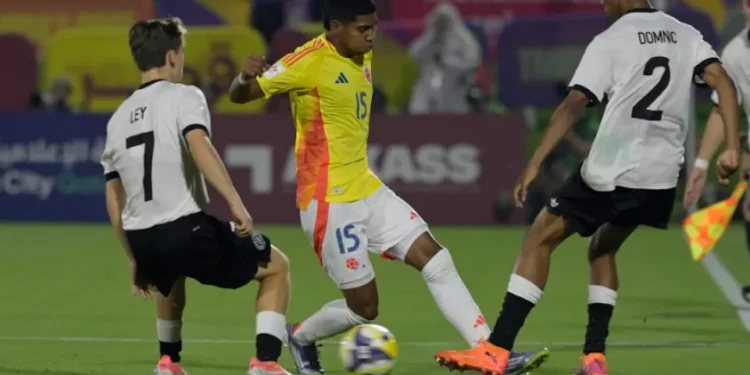 Colombia logró empate de oro en debut ante Alemania en Mundial Sub-17