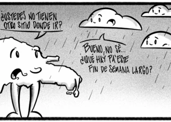 Caricatura de Noticiero Poteleche 3 noviembre 2025