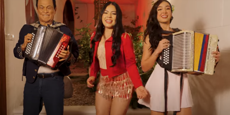 Alfredo Gutiérrez lanza noticia versión de ‘Dos Mujeres’ con Dianey Hoyos y la acordeonera Isabel Sofía Picón