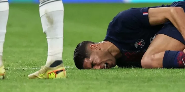 Hakimi preocupa al PSG y a Marruecos: amenaza por lesión en Champions