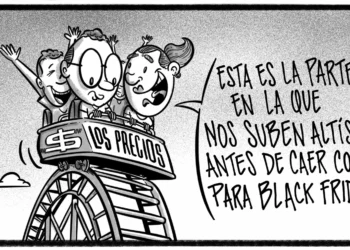 Caricatura de Noticiero Poteleche 19 noviembre 2025