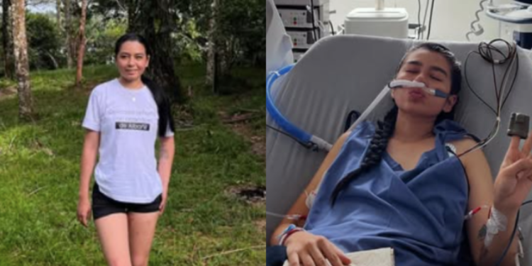 Tatiana, la señorita que recibió trasplante bipulmonar que salvó su vida: ‘Han sido días en donde me duele el alma’