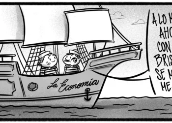 Caricatura de Noticiero Poteleche 25 noviembre 2025