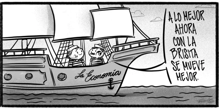 Caricatura de Noticiero Poteleche 25 noviembre 2025