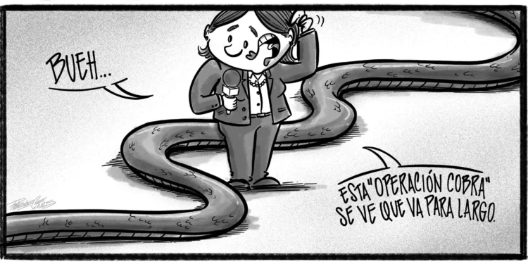 Caricatura de Noticiero Poteleche 8 diciembre 2025