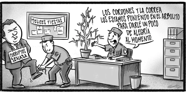 Caricatura de Noticiero Poteleche 7 diciembre 2025