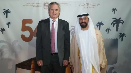 Emiratos Árabes Unidos celebró su Día doméstico con la presencia de altos funcionarios del Gobierno