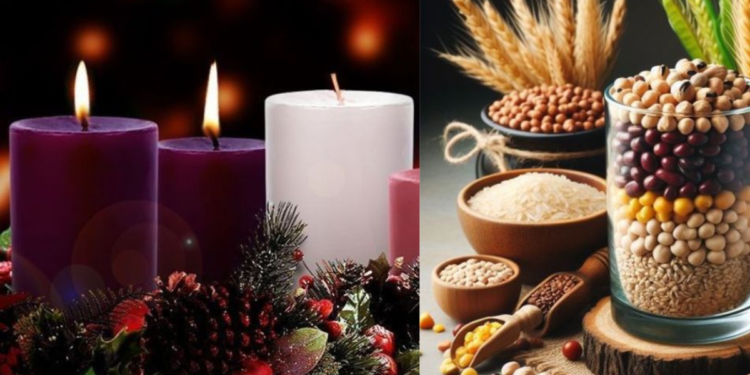 Ritual de los 7 granos para caer en gracia la riqueza y la prosperidad en Navidad y Año Nuevo