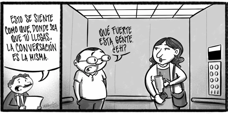 Caricatura de Noticiero Poteleche 16 diciembre 2025