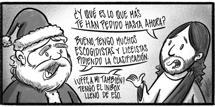 Caricatura de Noticiero Poteleche 1 diciembre 2025