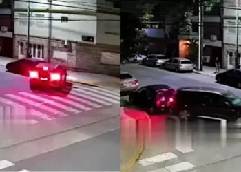 Un piloto alcoholizado en Villa del Parque perdió el control, chocó varios autos y terminó incrustado en el frente de una casa